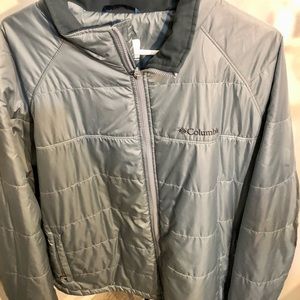 Columbia (like new) Super Light Slate Winter Coat xxl